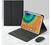 For Xiaomi Pad 5 Case with Keyboard Fabric Soft Back Tablet Cover For Xiaomi Mi Pad 5 Pro 11 inch Español Teclado Trackpad