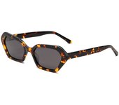 Gafas de sol de ojo de gato personalizadas trend retro marco pequeño placa multilateral gafas de sol