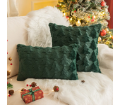 BZ011 varios colores Árbol de Navidad Patrón de Navidad Funda de almohada de ambiente festivo