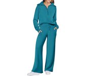 Conjuntos de 2 piezas para mujer, sudadera de gran tamaño, pantalones de chándal, conjunto de chándal, conjunto de ropa de estar