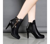 Martin botas de mujer de tacón fino de tacón alto botas de moda de gran tamaño botas de mujer