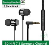 Digital Chip Wired Earphone 3.5mm AUX/Type C 9D HIFI Heavy Bass In-Ear Game Headsets For Samsung Huawei Xiaomi OPPO iPad PC MP3/MP4