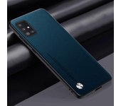 Lujo pu Funda de cuero para Samsung Galaxy A51 A71 4G contraportada mate silicona protección completa caja del teléfono para Sam