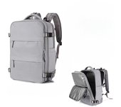 Mochila para niñas de gran capacidad multifuncional clasificación en seco y húmedo viaje corto nylon mochila impermeable
