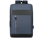 Mochila impermeable para hombre, mochila escolar con USB, mochila para ordenador portátil de 15,6 pulgadas, mochila para libros para hombre, mochila elegante para hombre
