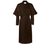 Disfraz de pastor sólido para Halloween, disfraz de sacerdote medieval retro para cosplay.