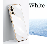Funda de Teléfono de Cuanamo Plateado para Samsung Galaxy S25-S20 Ultra Accesorios de Electrónica