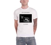 Men's Joy Division Classic Closer Slim Fit T-Shirt White