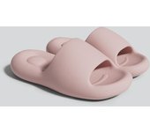 Zapatillas de caramelo anti-estancamiento de agua baño antideslizante fondo grueso sensación de las mujeres de pisar mierda