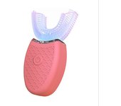 Mini Portátil Cómodo De Llevar En Forma De U Medidor De Dientes Portátil De Luz Fría Scaler Ultrasonic Teeth Cleaner Voz De Los Niños Cepillo De Dientes Eléctrico