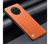 Luxury PU Leather Case For Honor 50 Lite Back Cover Matte Silicone Full Camera Protection Phone Case For Huawei Nova 8i Coque