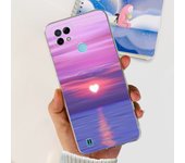 6.5" For Realme C21 Case Back Cover Transparent Soft TPU Phone Case For Realme C 21 Silicone Coque On RealmeC21 Painting Fundas