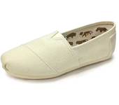 Mocasines azules de verano , zapatos planos clásicos de lona para mujer, zapatos informales cómodos y transpirables para hombre, alpargatas sin cordones