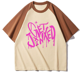 Hot Anime Arcane Jinx T Shirt Men Women Kawaii Cartoon Graphic Tees Hip Hop 90s Harajuku T-shirt Streetwear Male