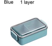 Japanese Dinnerware Chopsticks Leak-proof Food Storage Container Wheat Straw Microwave Heating Lunch Box