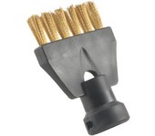 For Karcher SC1 SC2 SC3 SC4 Flat Copper Brush Cleaning Brush for Steam Cleaner Attachment Adapter Home Cleaning Nozzle