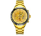 Moda negocio mecánico hombre reloj reloj mecánico automático