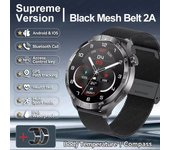 GPS Men's Fitness Tracking NFC HD Bluetooth Call Clock 1.85-inch IP68 Waterproof Health Assistant Compass Outdoor Smart Watch