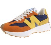 2025 Primavera y otoño Zapatos de mujer Fondo grueso Zapatillas transpirables Zapatos de cordones al e libre