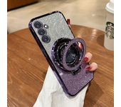 Glitter Bracket Stand Case for Samsung Galaxy S24 S25 Ultra S23 Plus S22 S21 S20 FE Note20 A54 A55 A34 A15 A52 Gradient Cover