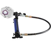 SucceBuy Separable Hydraulic Hose Crimper, Manual Pump, 7 Dies for Air Conditioning and Car Pipe Repair, Durable Metal
