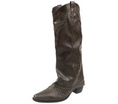 Botas De Tacón De Mujer, Botas Puntiagudas De Tacón Grueso.