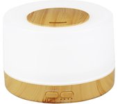 Difusor de Aroma eléctrico, humidificador de aire ultrasónico de 500Ml generador de niebla, nebulizador LED de aceite esencial