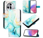 For Oppo Find X3 X5 X7 Reno 5 7 Lite Pro Ultra 4G 5G Soporte De Solapa Magnética De Mármol En La Carcasa Del Teléfono Móvil