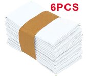 Set Of 6/12/24 40x40cm Table Cloth Napkins Durable Polyester Thicken Placemat Reusable for Kitchen Dining  Wedding Decoration