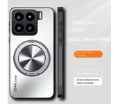 For Xiaomi 15 pro Case Simple Four-corner Anti-fall Transparent Bracket Magnetic TPU Cover For Xiaomi 15 13 14t pro Funda