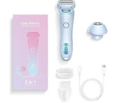 2 In 1 Electric Remover Women Epilator Bikini Face Shavers Hair Razors For Underarms Legs Ladies Body Trimmer