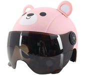 Casco de montar para niños, aspecto Adorable ajustable, ultraligero, absorbente de golpes, ABS, monopatín para niños pequeños, casco de seguridad para bicicleta para chico