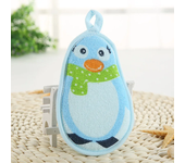 Productos para el cuidado de recién nacidos, esponja de baño para frotar, cepillos de baño para niños pequeños, accesorios de toalla de lavado corporal de algodón