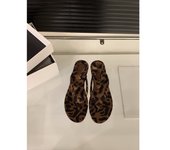 Wedge-heeled high-heeled flip-flops for women's summer toe sandals