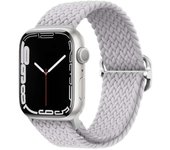 Strap For Apple Watch 44mm 40mm 45mm 41mm 38mm 42mm Elastic braided bracelet iwatch series 7 se 6 8 9 ultra 49mm band