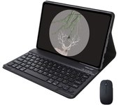 PU Leather Case with Keyboard Compatible with Xiaomi Redmi Pad Pro 12.1'' 2024 Tablet Stand Cover Spanish Keyboard Rechargeable
