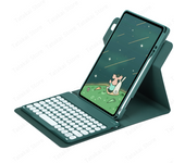 Rotating Case for iPad Air 2024 11 inch M2 Air 6th Generation Case with Pencil Holder Vertical Stand Spanish Keyboard