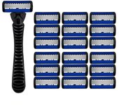 Razor Classic 6 Layer Safety Razor for Mens Shaving&Womens Hair Removal Shaving Blades Manual Shaver