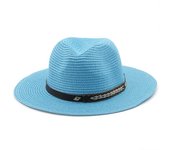 58-60CM Panama Hat Summer Leisure For Women Men Beach Straw Hats Fashion UV Sun Protection Travel Caps Chapeu Feminino