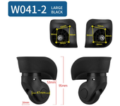 Trolley Suitcase Universal Wheel Accessories Suitcase Replacement Roller Parts Luggage Wheel Replacement Maintenance Universal P