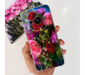 For Funda Xiaomi Redmi A3 Case 2024 Fashion Flower Transparent Silicone Soft TPU Phone Case For Xiomi Redmi A3 RedmiA3 4G Covers