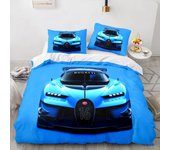 Sports Car Duvet Cover Sets Full Size 3 Piece Race Car Bedding Sets with Pillowcases for Teens Boys 2/3pcs Polyester Quilt Cover