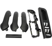 6x Front Rear Left Right Door Black Pull Grab Handle For Vw Bora Golf 4 Mk4 For Jetta 1999-2004 Inside Door Handle Door Armrest - Interior Door Handles
