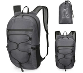 Mochila impermeable Plegable ligera para exteriores para mujeres y hombres, mochila de viaje de senderismo de gran capacidad, 20