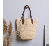 Women's Handbag Handmade Straw Bag Bohemian Summer Beach Bags Female Shoulder Bag Weave High Capacity Tote Purse