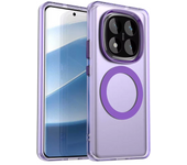 Transparent Candy Colorful Wireless Charging Phone Case for Xiaomi Redmi Note 14, 14 Pro, 14 Pro+, Note 13R, 13R Pro, 13, 13 Pro, 13 Pro+ Magnetic Back Cover