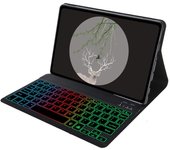 Funda de Teclado para Lenovo Tab M10, 3. ª generación, 10,1 pulgadas, TB328FU, TB328XU, tableta, Teclado Español inalámbrico retroiluminado arcoíris