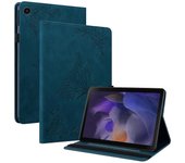 Leather Case For Samsung Galaxy Tab A9, Butterfly Flower Imprinted Tablet Cover