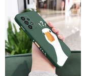 Funda de Teléfono de Pato Doble para Samsung Accesorio de Electrónica para A54, A34, A24, A14, A73, A53, A33, A23, A13, A15, A25, A35, A554G 5g