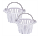 Cesta de repuesto para Espumador de piscina con ASA, paquete de 2 Cestas para piscina sobre el suelo, a través de La Pared